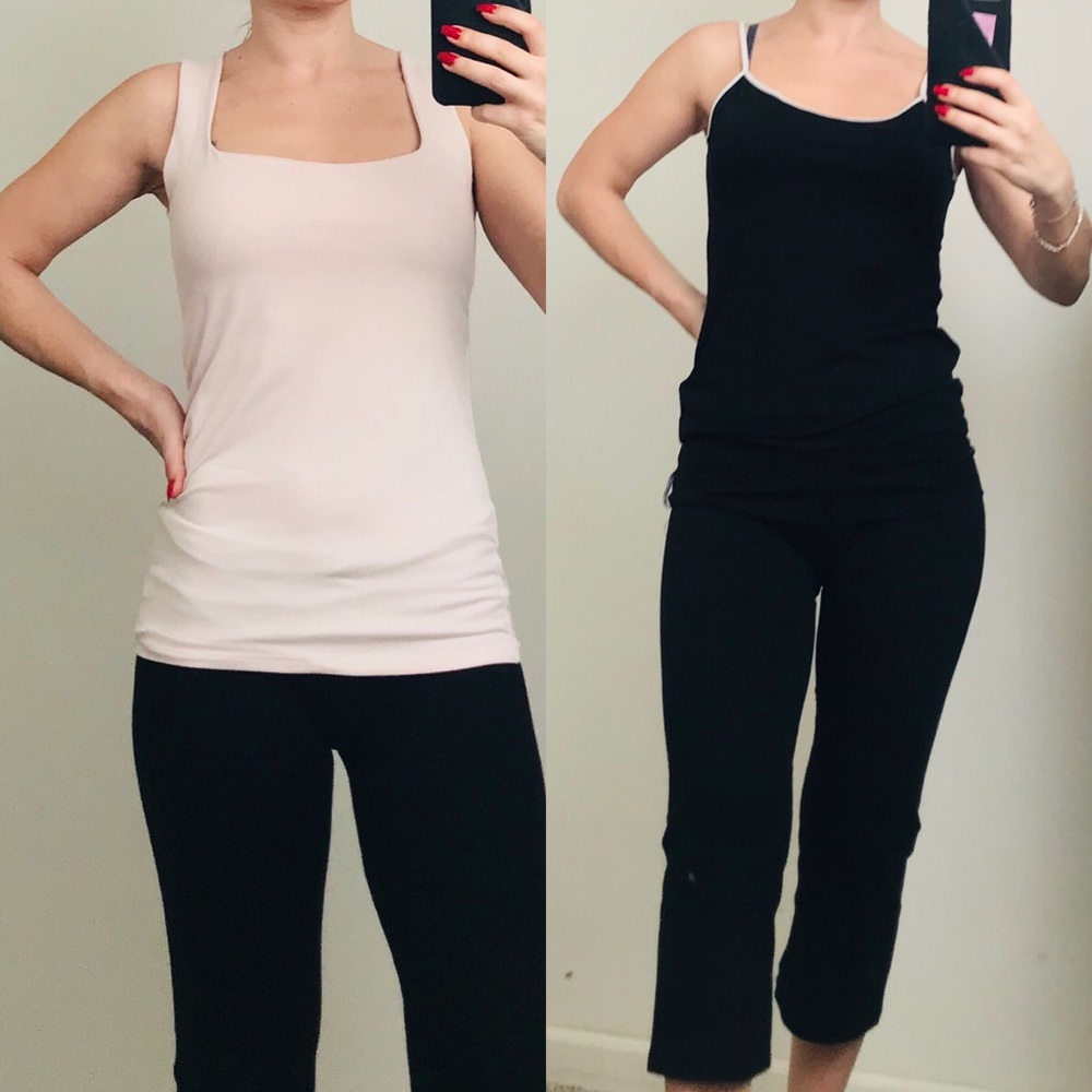 2 Zara woman T-shirt + elastic pants